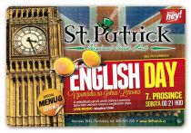 English day v StPatrick restauraci Pardubice