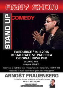 Stand up comedy restaurace St.Patrick Pardubice
