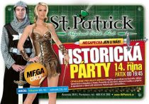 Historická párty - restaurace St.Patrick Pardubice