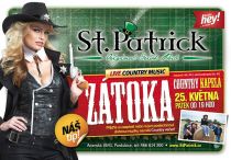 Restaurace Pardubice - St.Patrick - Country večer se skupinou Zátoka