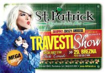Restaurace Pardubice StPatrick - travesti show!