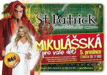 Mikulášská oslava v restauraci StPatrick Pardubice