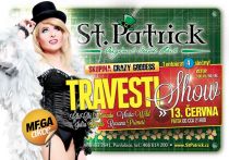 Travesti Show, restaurace St.Patrick Pardubice