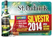 Silvestr 2014 Pardubice v restauraci StPatrick