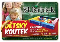 Dětský koutek restaurace StPatrick Pardubice