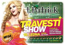 Restaurace St.Patrick Pardubice představuje Travesti SHOW!