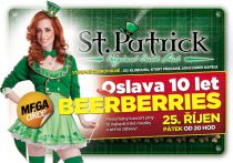 Beerberries slaví 10 let v restauraci St.Patrick Pardubice