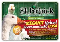 St.Patrick - svatomartinská husa