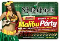 Malibu párty - restaurace St.Patrick Pardubice
