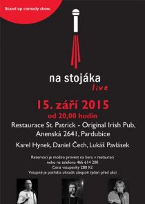 Na stojáka, restaurace StPatrick Pardubice