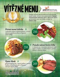 Vítězné menu Apetitfestivalu